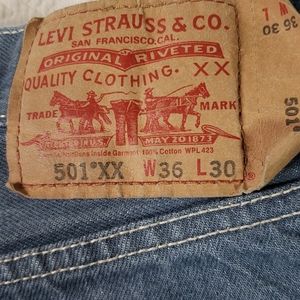 501XX Levi's Jeans